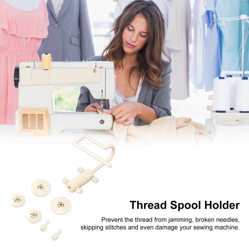 Sewing Machine External Spool Set Portable Multifunctional Sewing Machine Mini