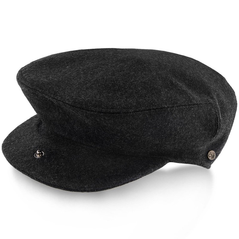 Walrus Hats Midtown Grey Wool Blend Ivy Cap