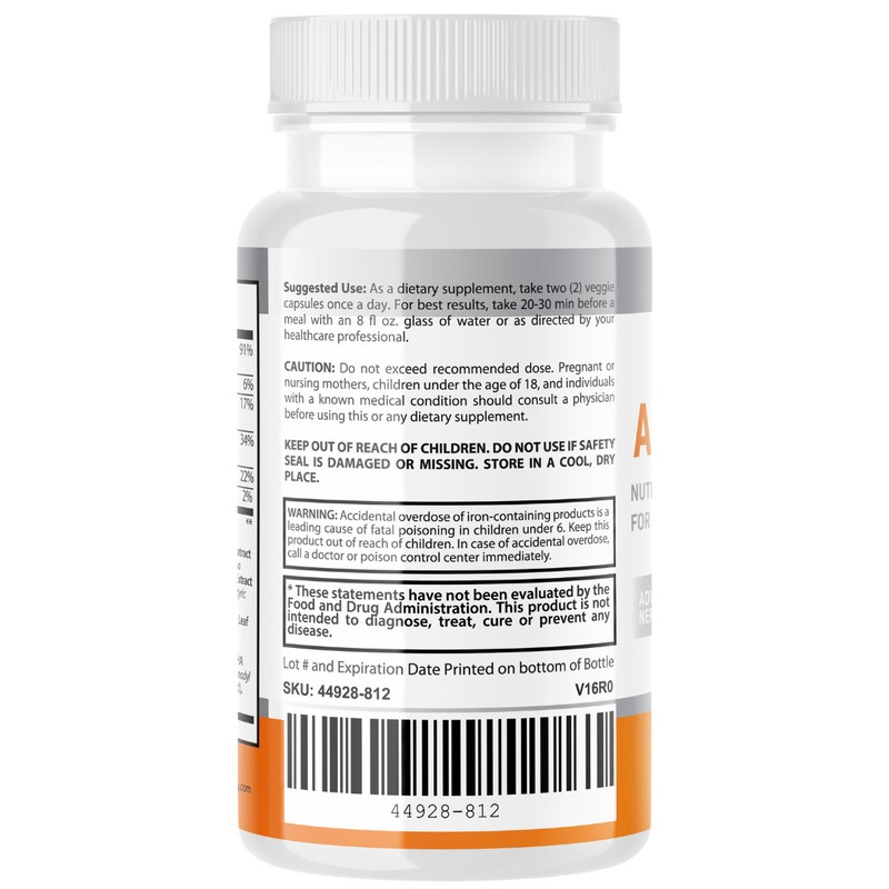 wellnessesity AriaLief Brain Pills - Nerve Health & Cognitive Support