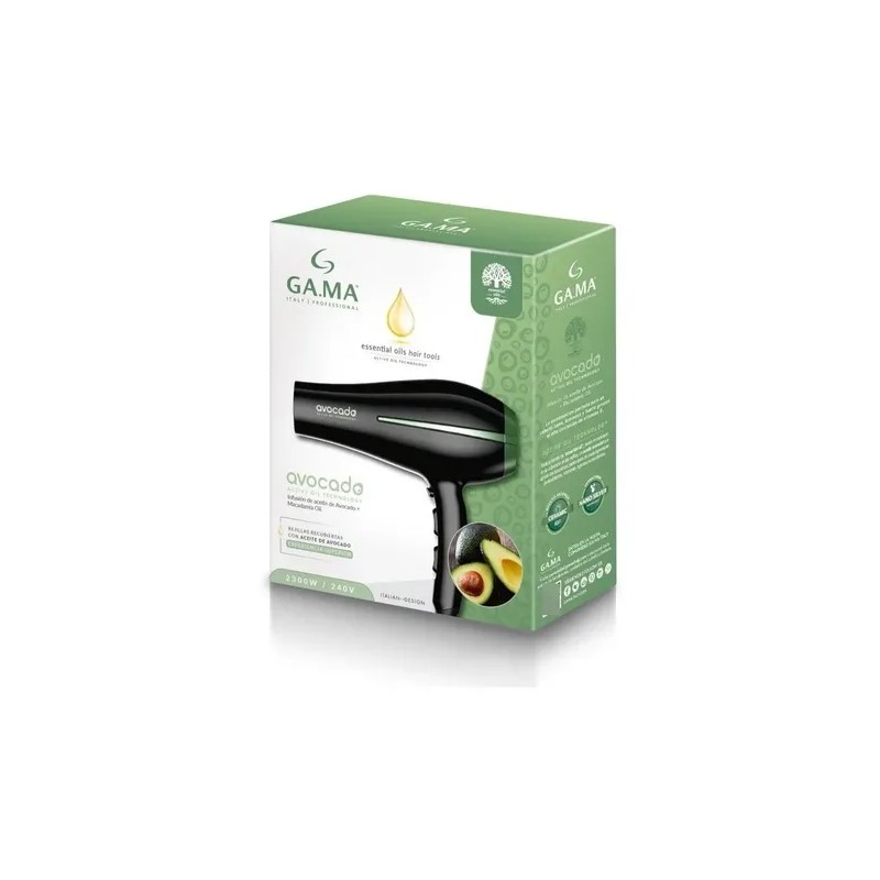 Secadora Cabello Profesional Gama Bora Aguacate Cerámic Ióne