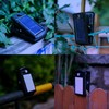 4 Pack Solar Motion Sensor Security Umbrella Light,Clip on Lights