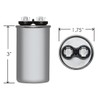 65 uF x 370 VAC Round Run Capacitor by #