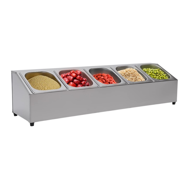 TITIDU Stainless Spice Rack, Seasoning Organizer Sauce Ingredients Fruits Holder