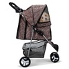 Athena Collection 3 Wheels Pet Stroller Folding Dog Stroller for