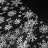 5m*80cm Christmas Snowflake Cellophane Wrapper for Hampers,Topeedy ECO Clear Plastic