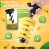 CE Compass Pineapple Corer Slicer Peeler, Stainless Steel Eye Remover
