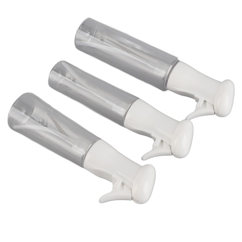 3pcs Fine Mist Spray Bottle Refillable Uniform Spraying Ergonomic Design