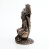 Veronese Design 8 1/2 Inch Baphomet Sitting on The Globe