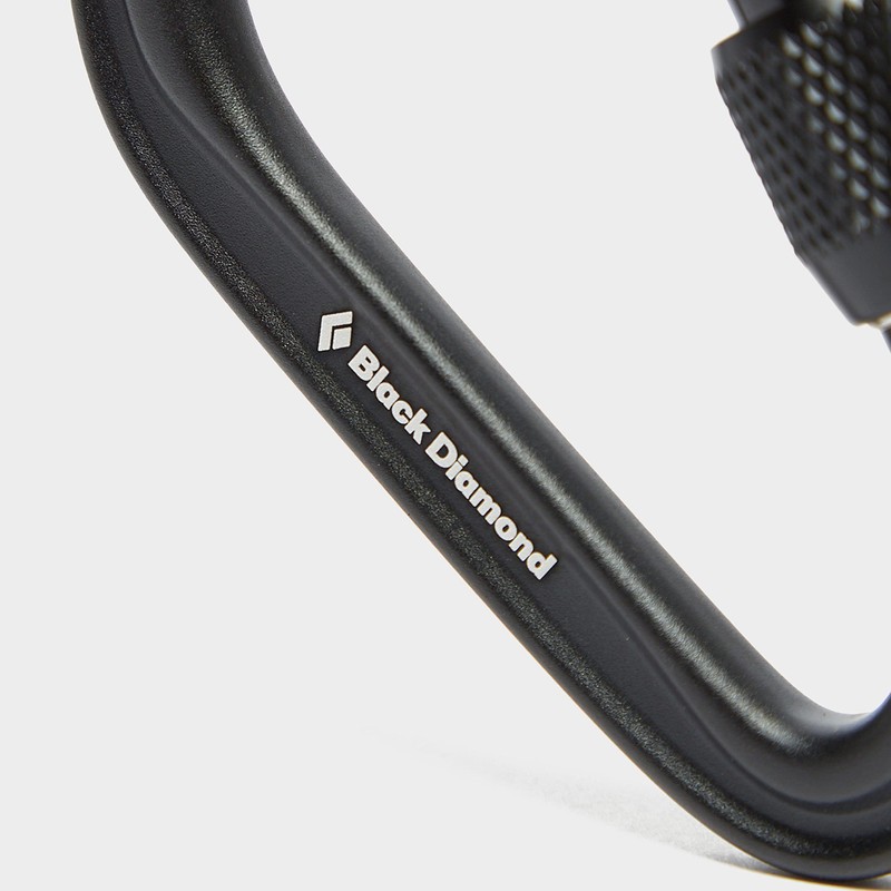 Black Diamond HotForge Screwgate Carabiner, Black, One Size