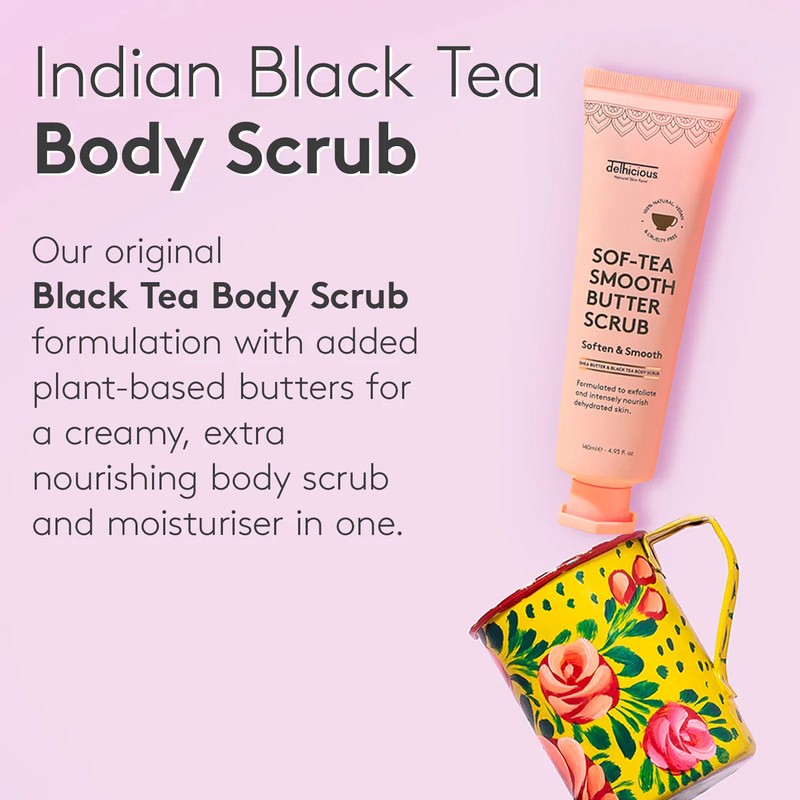 Delhicious Sof-Tea Smooth Butter Scrub