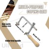 Coping Saw Coping Frame and 5 Replacement Blades Set (Woodworking,
