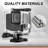 Waterproof Case for GoPro Hero 4K, 196FT/60M Underwater Dive Housing