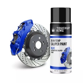 Touch Up Paint Blue 2K Aerosol Brake Caliper Paint Hi-Temp Resistance Made in USA