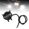 Motorcycle Driving Fog Lights Bird Shape 2000LM IP67 Waterproof Motorcycle