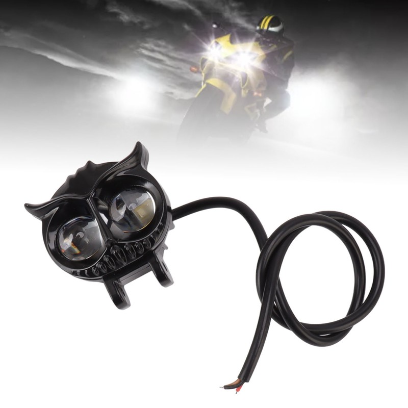 Motorcycle Driving Fog Lights Bird Shape 2000LM IP67 Waterproof Motorcycle