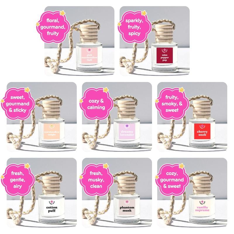 Scented Car Freshener Diffusers Air Fresheners (SELECT YOUR SCENTS):_Sugar Cookie