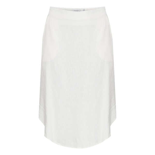 b.young BYFALAKKA Women's Skirt Webrock A-Line Skirt 55% Linen 45%