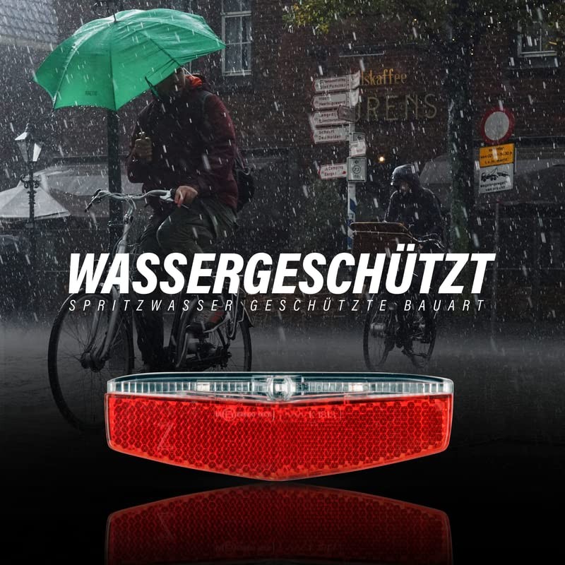 LED Bicycle Rear Light for E-Bike (6-60 V) – Bicycle