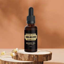 Future Style Cosmetics Sandalwood Beard Oil, 30ml