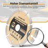 TOOLMAYS Diamond Cutting Discs Set of 2 x 125 mm