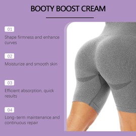 Hip Hip Firming Cream, 80 g Firming Butt Cream Plump Up Butt Cream Butt Massage Cream Hip Lifting Massage Lotion for Butt Shaping and Creating Charming Curves