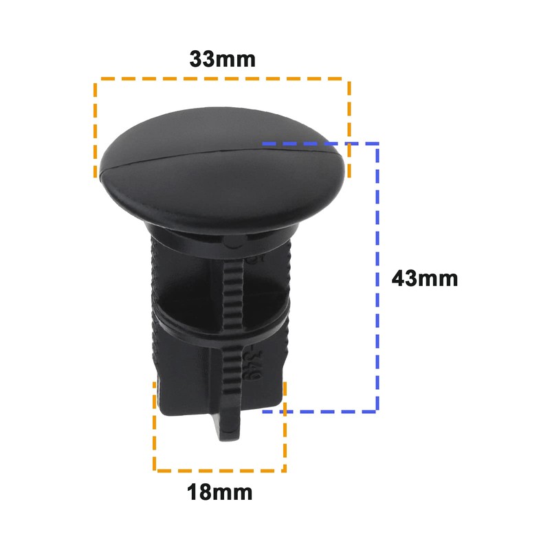 Be In Your Mind 2 Pack Wheelie Bin Lid Hinge