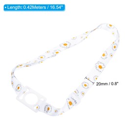 PATIKIL Water Bottle Lanyard, 2 Pack Adjustable Bottle Holder Shoulder Strap Handle with Bottle Ring Buckle Carrier Clips for Camping Outdoor