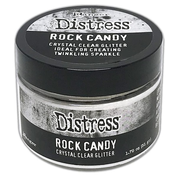 Ranger Tim Holtz Distress Stickles Dry Glitter, 3-Ounce, Clear Rock Candy