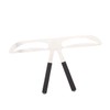 OHPHCALL Women Eyebrow Ruler Stencil Kit Three-point Balance Positioning Tool