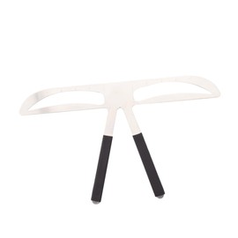 OHPHCALL Women Eyebrow Ruler Stencil Kit Three-point Balance Positioning Tool for Natural Eyebrow Shaping for Beginners and Makeup Artists Portable Eyebrow Measuring Tool