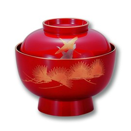 Daimyo Zoni Bowl Flying Akabuchi Gold 3T-405