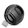 Zeikos ZE-LC58 58mm Plastic Snap On Lens Cap Black