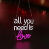 Gdbkabf All You Need is Love Neon Sign, Neon Signs