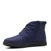Clarks Breeze Dusk Botines para mujer, Dark Navy Textile, 5