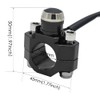 Interruptor de arranque de cuerno de aluminio CNC de 7/8