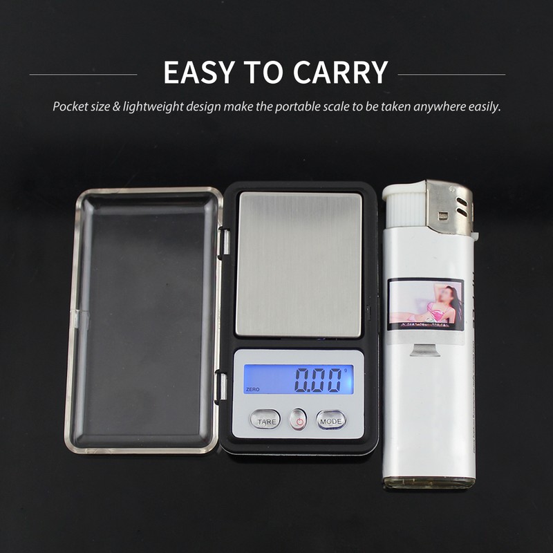200g Jewelry Scale Digital Pocket Scales LCD Display Scale Small