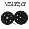 IUSOT 1Pcs 150mm/6inch Backing Pad, Hook & Loop Backing Pad