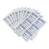 60PCS Oil Change Stickers, 2 x 2 Inch Static Cling
