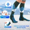 vvfxx Ski Sock Ski Socks Mens Womens Skiing & Snowboarding