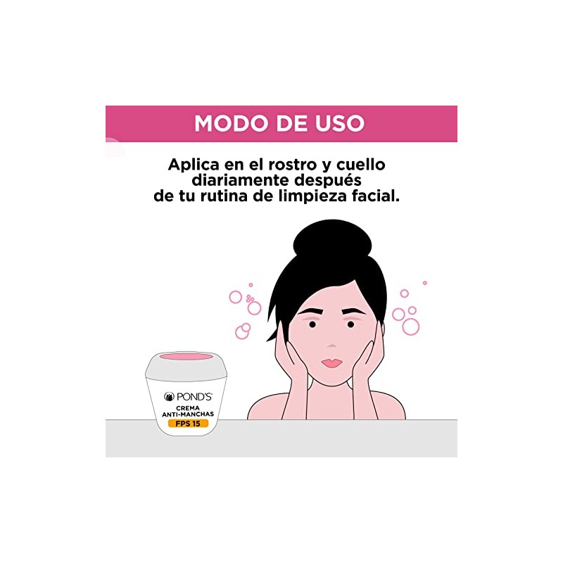 Ponds Crema Facial Anti-manchas Clarant B3 con SPF15 200 g