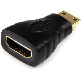 StarTech HDACFM Adaptador Convertidor HDMI a Mini HDMI, Negro