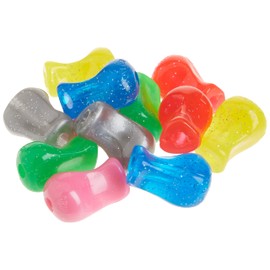 The Pencil Grip Glitter, Universal Ergonomic Training Gripper for Righties and Lefties, 12 Count Assorted Colors (TPG-11212)
