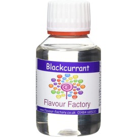 Flavour Factory Liquid Food Flavourings 100ml Flavour selections A-B (Blackcurrant)