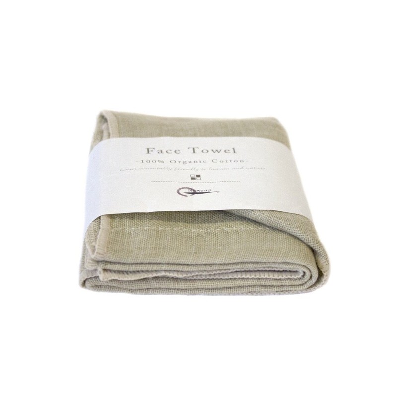 Nawrap - Toalla facial de algodón orgánico, duradera, absorbente y