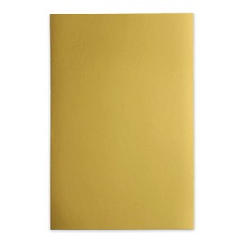 Coolprints Cartulina Metalica Tipo Espejo Metalizada Premium 230gr 20cm x 30cm 10 Piezas (Dorado)