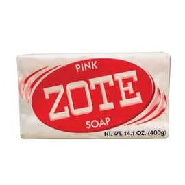 Zote Pink Laundry Soap Washing Clothes 7oz Bars Detergent Kitchen Jabon (8 Pack)