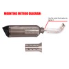 Muffler Silencer Baffle - Noise Eliminator Muffler Insert for Motorcycle