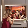 Hasipu Vanity Mirror with Lights and Bluetooth Speaker, 32" x