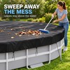 10 x 16 Ft Waterproof Above Ground Pool Cover, 210D