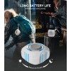 Universal IPX7 Waterproof Bluetooth Shower Speaker with RGB Lights